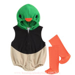 Body Bebê Fantasia Patinho com Meia - Boutique Baby Kids