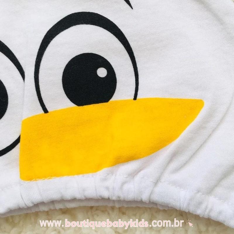 Body Bebê Fantasia Frozen Olaf com Touca