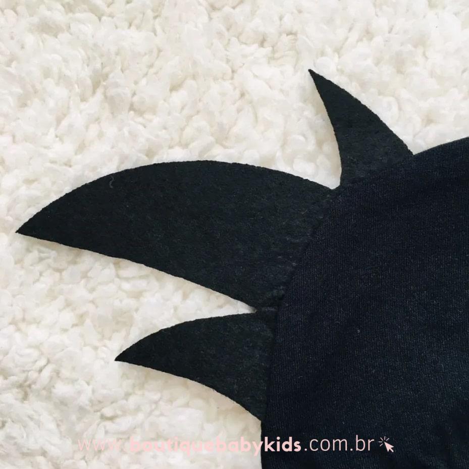 Body Bebê Fantasia Goku Dragon Ball Z com Touca