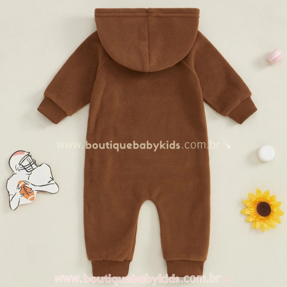 Macacão Bebê Temático Futebol Americano