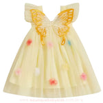 Vestido Infantil Tule Borboleta dos Sonhos