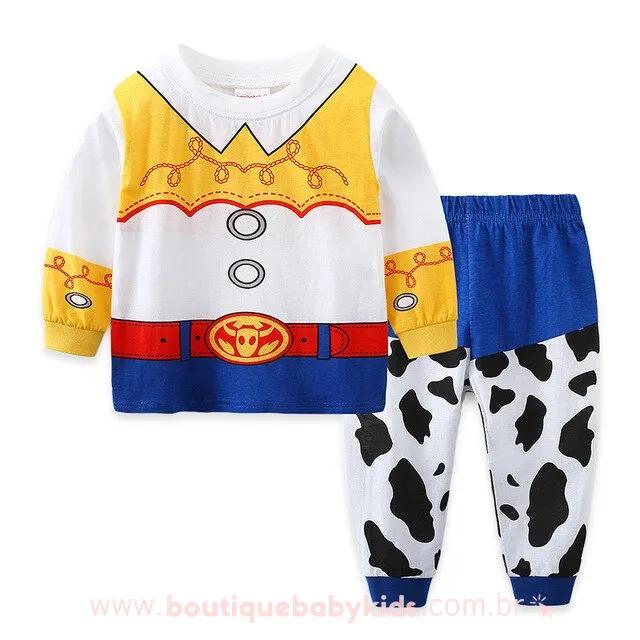 Pijama Infantil Personagens Toy Story Jessie - Frete Grátis - Boutique Baby Kids