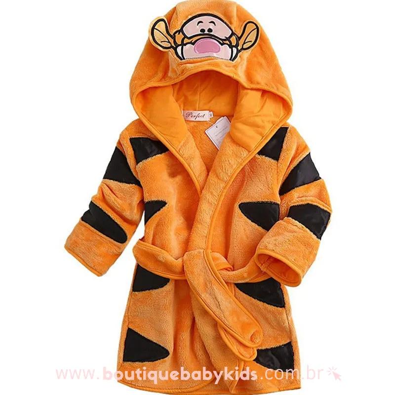 Roupão Infantil Disney Personagens com Capuz - Boutique Baby Kids
