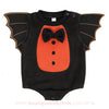 Body Bebê Fantasia Halloween Morcego com Asas Preto - Boutique Baby Kids