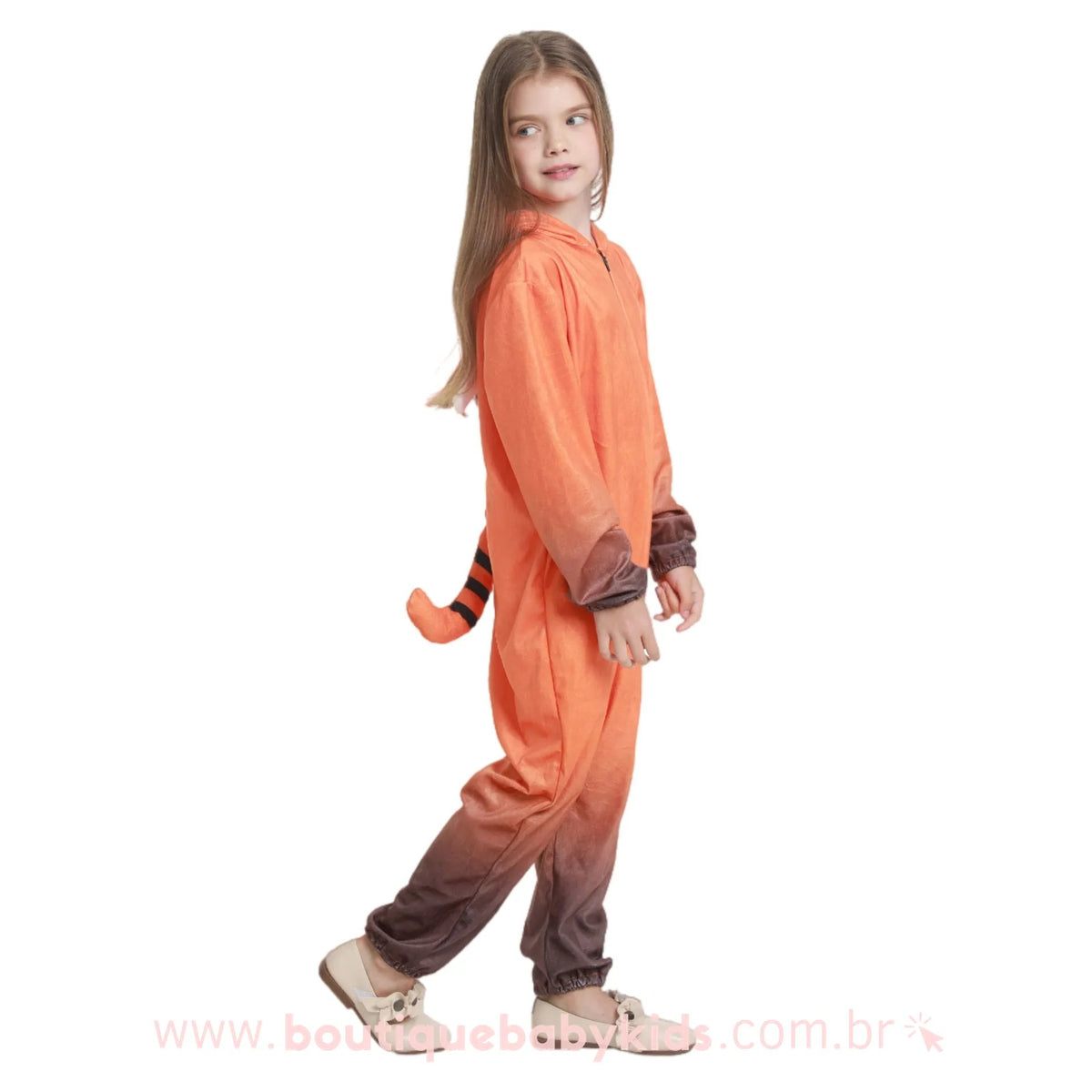 Macacão Infantil Fantasia Disney Mei Lee Panda Red Crescer é uma Fera - Boutique Baby Kids