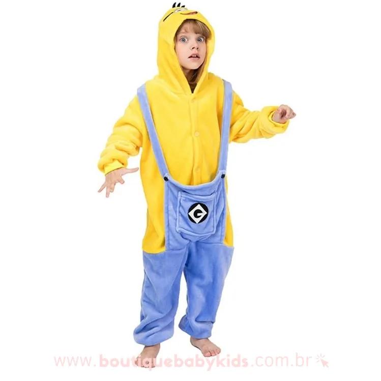 Pijama Infantil Fantasia Minion - Boutique Baby Kids
