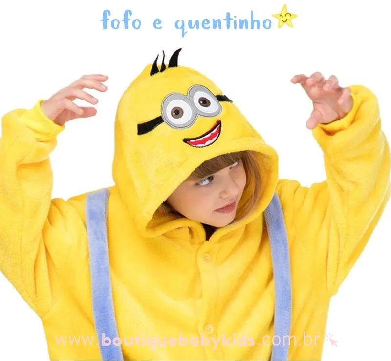 Pijama Infantil Fantasia Minion - Boutique Baby Kids