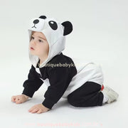 Macacão Bebê Fantasia Urso Panda - Boutique Baby Kids