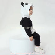 Macacão Bebê Fantasia Urso Panda - Boutique Baby Kids