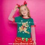 Blusa Infantil de Natal Rena Encantada - Boutique Baby Kids