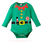 Body Bebê Temático Elfo de Natal - Boutique Baby Kids