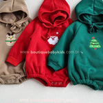 Body Bebê Temático de Natal com Gorro - Boutique Baby Kids