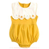 Body Bebê com Bordado de Frutinhas Amarelo - Boutique Baby Kids