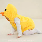 Body Bebê Fantasia Bichinho Patinho Amarelo - Boutique Baby Kids