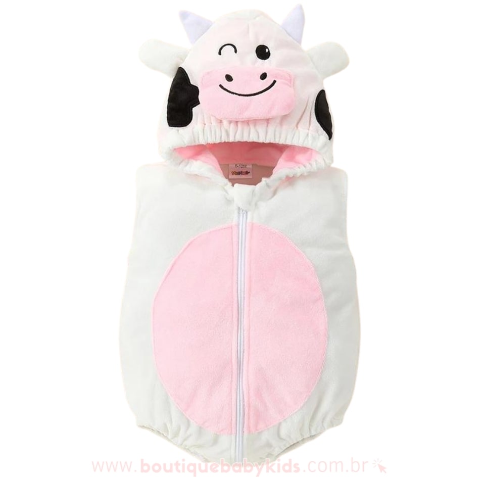 Body Bebê Fantasia Vaquinha - Boutique Baby Kids