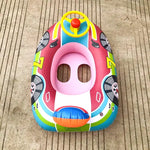 Boia Infantil Inflável Carrinho com Volante Rosa - Boutique Baby Kids