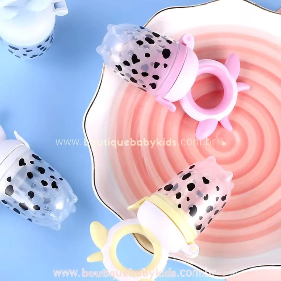 Chupeta Alimentadora para Bebês Silicone Vaquinha - Boutique Baby Kids