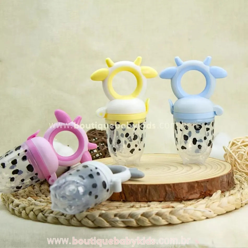 Chupeta Alimentadora para Bebês Silicone Vaquinha - Boutique Baby Kids
