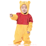Macacão Bebê Fantasia Disney Ursinho Pooh Original - Frete Grátis - Boutique Baby Kids