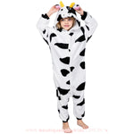 Macacão Pijama Infantil Fantasia Bichinho Vaquinha - Boutique Baby Kids