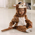 Macacão Bebê Fantasia Bichinho Macaco  - Boutique Baby Kids