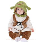 Macacão Bebê Fantasia Shrek - Boutique Baby Kids
