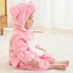 Macacão Bebê Fantasia Bichinho Porquinha Rosa - Boutique Baby Kids