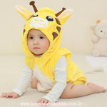 Body Bebê Fantasia Bichinho Girafa - Boutique Baby Kids