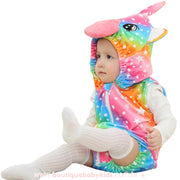 Body Bebê Fantasia Bichinho Unicórnio Colorido - Boutique Baby Kids