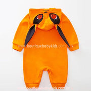 Macacão Bebê Fantasia Naruto Raposa Kyuubi Kurama - Boutique Baby Kids
