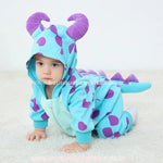 Macacão Bebê Fantasia Sulley Monstros S.A -  Boutique Baby Kids