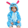 Macacão Bebê Fantasia Bichinho Stitch Azul Original - Boutique Baby Kids
