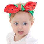 Faixa Bebê Temática Laço Melancia - Boutique Baby Kids