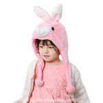 Gorro Infantil Temático Bichinho Coelhinha Rosa - Boutique Baby Kids