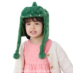 Gorro Infantil Temático Bichinho Dinossauro Verde - Boutique Baby Kids