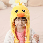 Gorro Infantil Temático Bichinho Patinho Amarelo - Frete Grátis