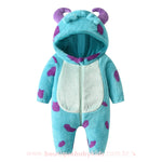 Macacão Bebê Fantasia Sulley Sullivan Monstros S.A Azul - Boutique Baby Kids
