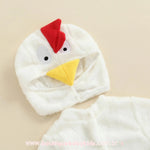 Macacão Bebê Fantasia Pintinho Galinha - Boutique Baby Kids