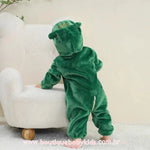 Macacão Bebê Bichinho Fantasia Sapinho Verde - Boutique Baby Kids