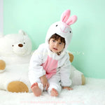 Macacão Bebê Fantasia Coelhinho Branco - Boutique Baby Kids 