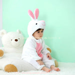 Macacão Bebê Fantasia Coelhinho Branco - Boutique Baby Kids 