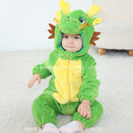 Macacão Bebê Fantasia Bichinho Dragãozinho Verde - Boutique Baby Kids 