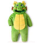 Macacão Bebê Fantasia Bichinho Dragãozinho Verde - Boutique Baby Kids 