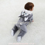 Macacão Bebê Fantasia Bichinho Cachorro Husky Siberiano - Boutique Baby Kids