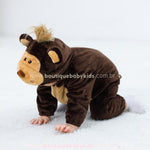 Macacão Bebê Fantasia Bichinho Macaquinho - Boutique Baby Kids