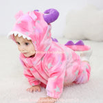 Macacão Bebê Fantasia Monstrinho Rosa - Boutique Baby Kids 