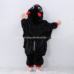Macacão Bebê Fantasia Morceguinho Halloween - Boutique Baby Kids