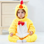 Macacão Bebê Fantasia Bichinho Pintinho - Boutique Baby Kids
