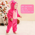 Macacão Bebê Fantasia Stitch Angel Rosa - Boutique Baby Kids