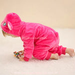 Macacão Bebê Fantasia Stitch Angel Rosa - Boutique Baby Kids